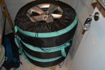 Autobanden op aluminium velgen, Auto-onderdelen, Ophalen, Velg(en), 16 inch, Winterbanden