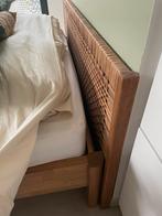 Rotan hoofdeinde voor bed 140, Huis en Inrichting, Ophalen, Zo goed als nieuw, Tweepersoons, Overige maten