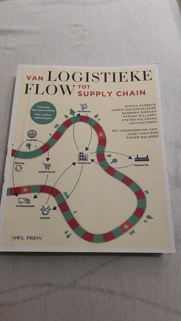 Sophia Pasbecq - Van logistieke flow tot supply chain, Boeken, Wetenschap, Ophalen of Verzenden