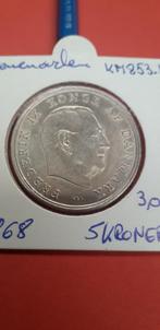 Denemarken 5 kroon 1968 km853.1 unc, Enlèvement ou Envoi