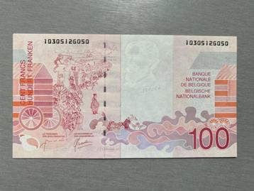 100 fr Ensor UNC beschikbaar voor biedingen