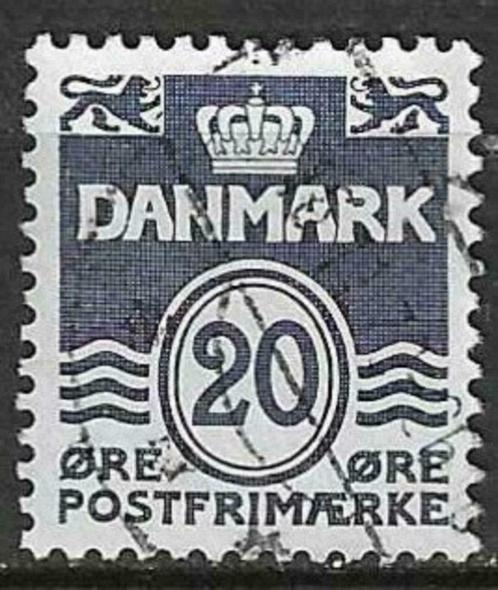 Denemarken 1974 - Yvert 564 - Waarde onder kroon (ST), Postzegels en Munten, Postzegels | Europa | Scandinavië, Gestempeld, Denemarken