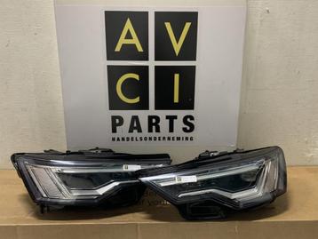 Koplamp Set Audi A6 C8 4K Voll LED Links En rechts   beschikbaar voor biedingen
