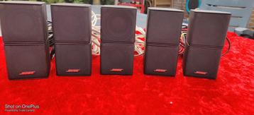 Bose set Jewe,l luidsprekers 5x zwart +kabels beschikbaar voor biedingen