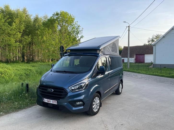 4-persoons camper te huur, Caravans en Kamperen, Mobilhomes, Bedrijf, tot en met 4, Buscamper of Camperbus, Ford, Diesel, 4 tot 5 meter