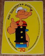 Vintage sticker Popeye Nationale Nederlanden Segar KFS, Verzamelen, Stripfiguren, Ophalen of Verzenden, Plaatje, Poster of Sticker