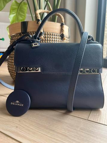 Delvaux Indigo Calf Souple Tempête Mini  beschikbaar voor biedingen