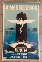 Affiche Mechelen EVM beurs 1949, Verzamelen, Ophalen of Verzenden, Zo goed als nieuw