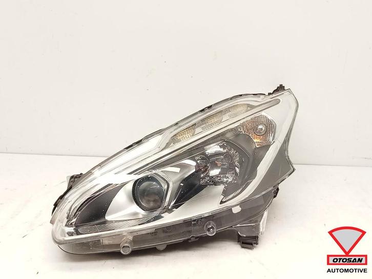Peugeot 208 Facelift Halogeen LED Koplamp Links 9810805780, Auto-onderdelen, Verlichting, Peugeot, Gebruikt