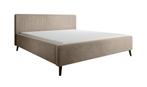 NIEUW bed, Huis en Inrichting, Slaapkamer | Bedden, Ophalen, Beige, 200 cm, Stof