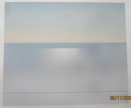 "Op het ritme van de zee" M. Van Saene, Antiek en Kunst, Kunst | Litho's en Zeefdrukken, Ophalen