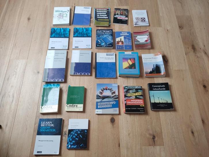 Diverse boeken handelsingenieur / TEW, Boeken, Economie, Management en Marketing, Zo goed als nieuw, Management, Ophalen