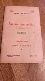 Ekeren, Brasschaat, Mariaburg, Jubelfeesten programma 1949, Verzamelen, Gebruikt, Verzenden, 1940 tot 1960, Prent