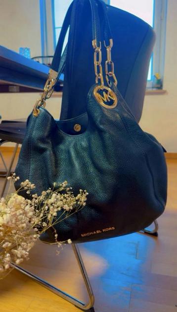Michael Kors Fulton Crossbody - zwart leer - nieuw beschikbaar voor biedingen