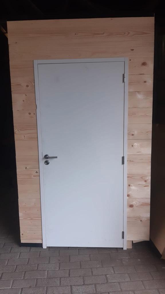 Vurenhouten panelen - tand groefplanken - schilderdeur, Doe-het-zelf en Bouw, Platen en Panelen, Zo goed als nieuw, Hout, Minder dan 20 mm