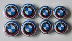 Lot 4 caches moyeux BMW 56/60/68 mm Logos 50ème anniversaire, Enlèvement ou Envoi