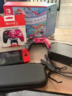 Nintendo Switch met hoesje en beschermhlas+controler 256 gb, Games en Spelcomputers, Ophalen, Nieuw