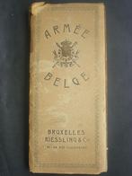 Kiessling de poche daté 1910 les uniformes de l'armée belge, Envoi, Armée de terre, Autres types