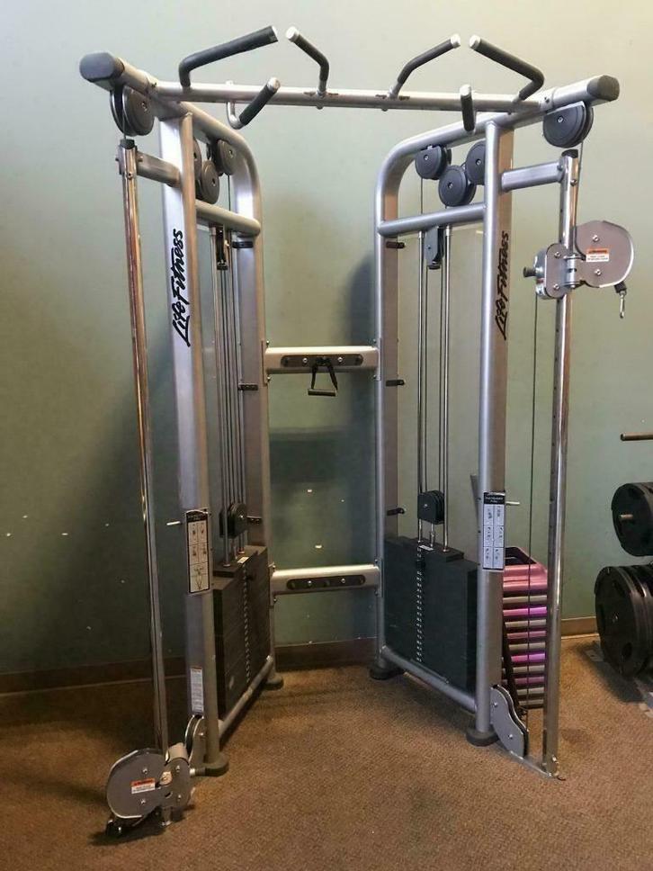 Technogym Life Fitness set Fitness apparaten Technogym OPHEF, Sport en Fitness, Fitnessapparatuur, Zo goed als nieuw, Krachtstation