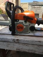 kettingzaag STIHL benzine, Doe-het-zelf en Bouw, Gereedschap | Zaagmachines, Ophalen, Gebruikt, Kettingzaag, Stihl