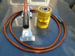 Werkplaatspers, pers, hydrauliek pomp met cilinder. Enerpac, Ophalen, Gebruikt