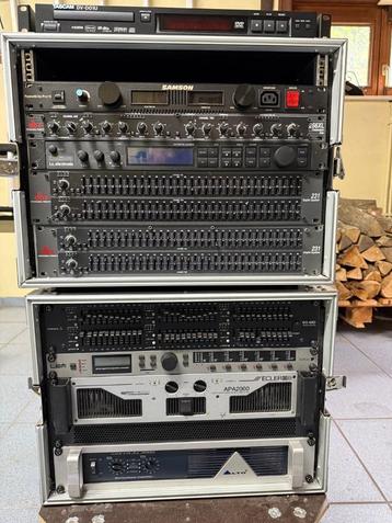 Lot Geluidsaparatuur in Flightcases beschikbaar voor biedingen