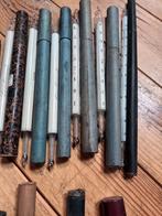 Antieke thermometer, alcoholmeter in originele hoesjes, Antiek en Kunst, Ophalen of Verzenden