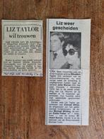 Actrice Elizabeth Taylor wil trouwen / gaat scheiden, Envoi, Coupure(s)