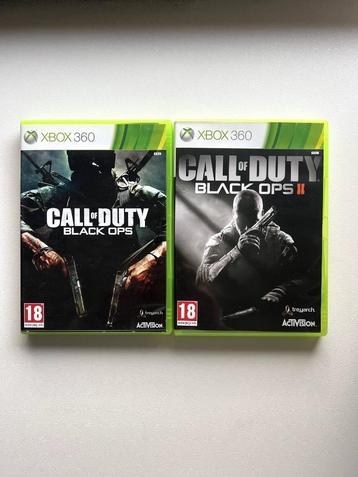 Jeu Xbox 360 : Call of Duty Black Ops I et II