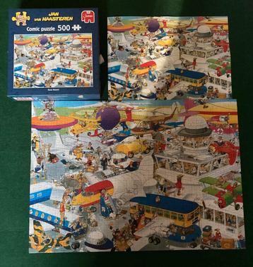 Puzzel Busy Airport Jan van Haasteren beschikbaar voor biedingen