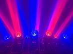12x ADJ saber pinspot led rgbw (JPB03), Ophalen, Zo goed als nieuw, Licht