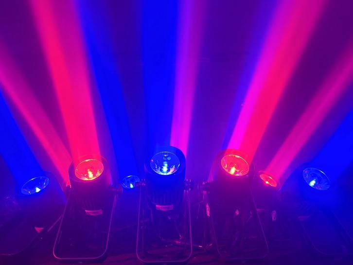 12x ADJ saber pinspot led rgbw (JPB03), Muziek en Instrumenten, Licht en Laser, Zo goed als nieuw, Licht, Ophalen