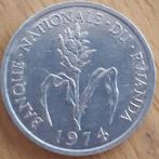 RWANDA : 1 FRANK 1974 KM 12 UNC, Postzegels en Munten, Ophalen of Verzenden, Losse munt, Overige landen