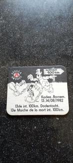 Oud bieretiket dodentocht Bornem 1982 Stella artois, Verzamelen, Biermerken, Ophalen of Verzenden, Stella Artois