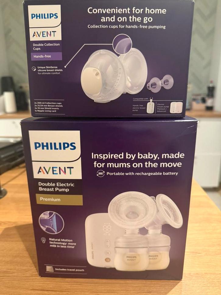 Borstkolf philips handsfree, Kinderen en Baby's, Babyvoeding en Toebehoren, Zo goed als nieuw, Borstkolf, Ophalen