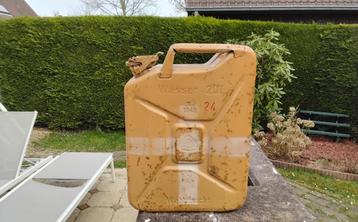 Zeer mooie Duitse WO2 water jerrycan van 1943., Verzamelen, Ophalen of Verzenden, Landmacht, Overige typen