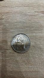 Belgische zilveren munt van 5 frank uit 1869 - Leopold II., Postzegels en Munten, Ophalen, Zilver, Losse munt, Zilver
