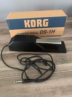 PEDALE SUSTAIN KORG DS-1H DAMPER PEDAL POUR SYNTHE CLAVIER, Comme neuf, Korg