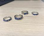 Bague van gogh, Handtassen en Accessoires, Ringen, Ophalen of Verzenden, Nieuw, Blauw, Zilver
