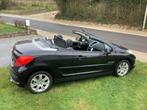 Peugeot 207 CABRIO Benzine, GEKEURD VOOR VERKOOP+CARPASS, Auto's, Zwart, Particulier, Boordcomputer, Te koop