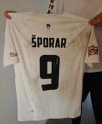 Slovenië matchwornshirt Sporar met certificaat., Ophalen of Verzenden, Zo goed als nieuw, Shirt