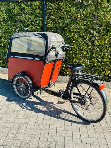 Babboe big elektrische Bakfiets zonder acu ! beschikbaar voor biedingen