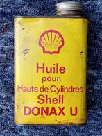 Vintage olieblik Shell Donax U, Ophalen of Verzenden, Gebruikt, Verpakking