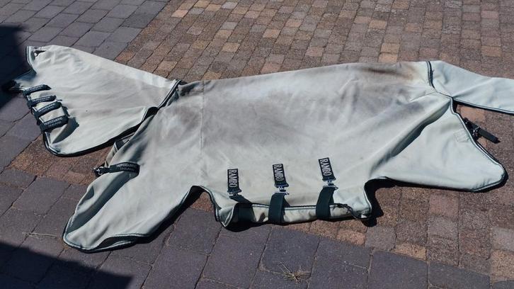 Rambo xl eczeemdeken 6.0, Dieren en Toebehoren, Paarden en Pony's | Dekens en Dekjes, Zo goed als nieuw, Deken, Ophalen of Verzenden
