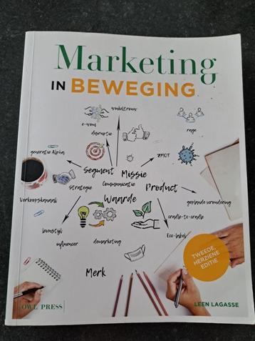 Boek Handelswetenschappen "Marketing in beweging", Enlèvement, Utilisé