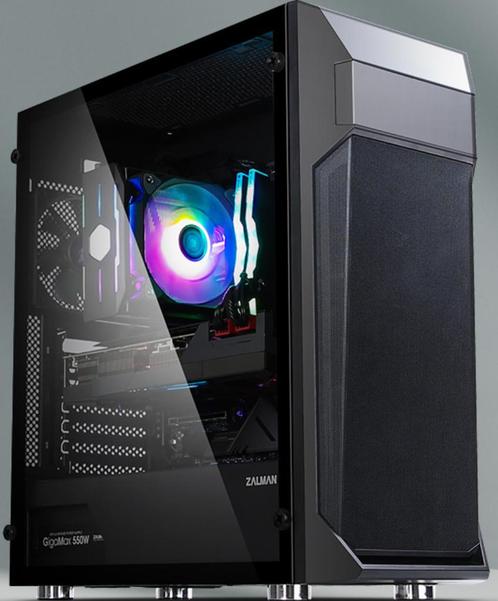 Desktop ZALMAN WorkStation, Computers en Software, Desktop Pc's, Zo goed als nieuw, HDD, SSD, 16 GB, Gaming, Ophalen