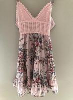 Roze jurk met bloemenprint van Shein, Ophalen, Zo goed als nieuw, Roze