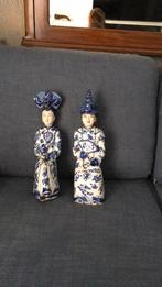 Chinese porseleinen beelden, gestempeld, Antiek en Kunst, Ophalen of Verzenden