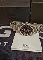 Oris day date automatic 41mm perfecte staat fullset, Staal, Staal, Polshorloge, Ophalen of Verzenden