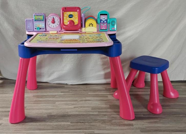 Bureau interactif VTech 5 en 1 – Jeu éducatif complet, Enfants & Bébés, Jouets | Vtech, Comme neuf, 2 à 4 ans, Enlèvement ou Envoi